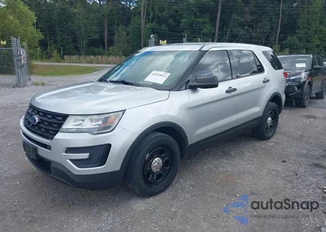 2016 Ford Police Interceptor из США, поврежденный, VIN 1FM5K8AR5GGB07540